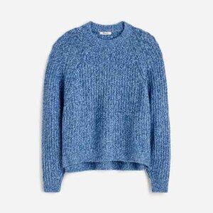 Madewell Ribbed Cotton Blend Sweater